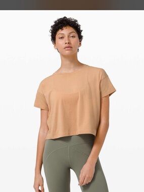 Lululemon Cates Tee - Beech Wood